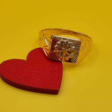 916 hallmark gold Fancy ring by Sangam Jewellers