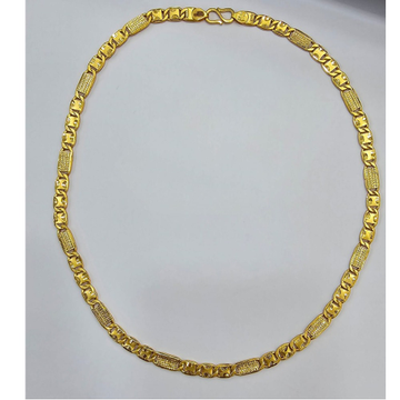 916 Gold Designer Gents Chain by Sangam Jewellers