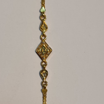 916 gold baby boy/girl bracelet by Sangam Jewellers