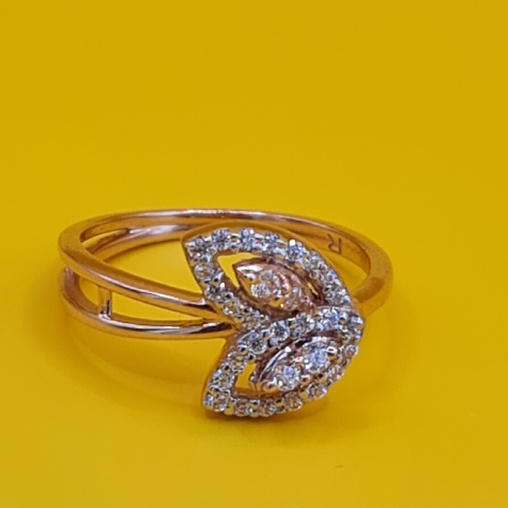 Buy quality Daily wear fancy diamond ring in hallmark rose gold in Pune