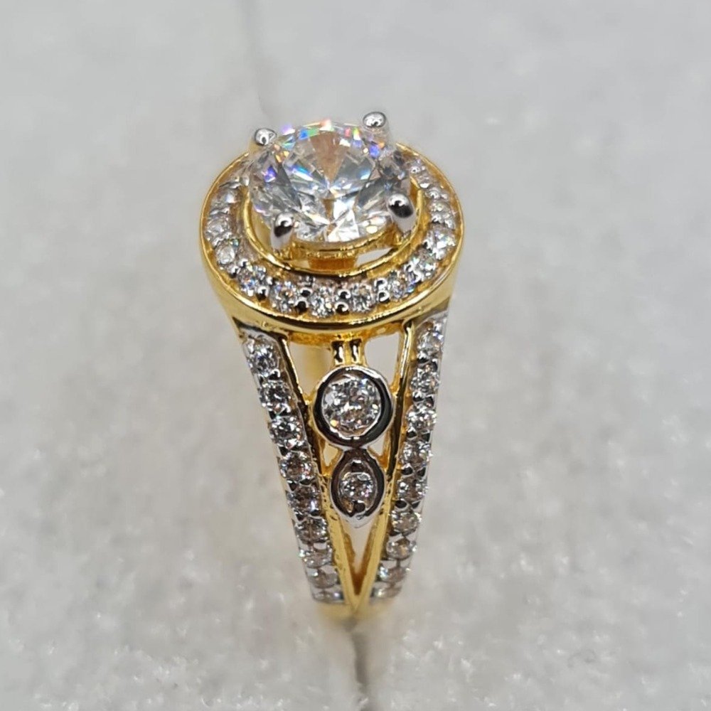 22k gold stylish diamond ring